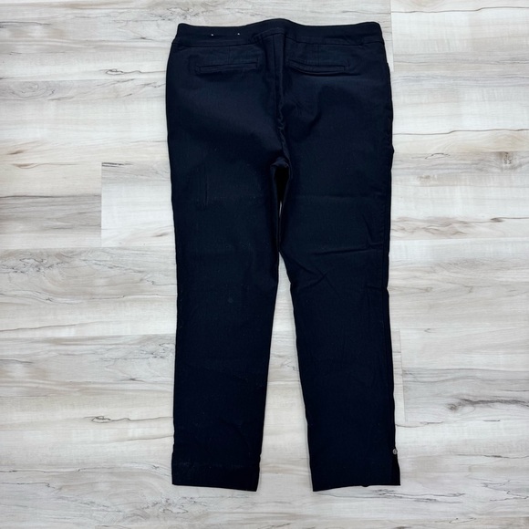 Chico’s Brigitte Basic Slit Ankle Pants pull-on stretch classic sz 12R - Picture 4 of 7